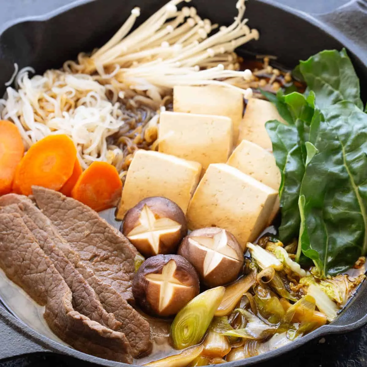 Easy Sukiyaki - Japanese Hot Pot