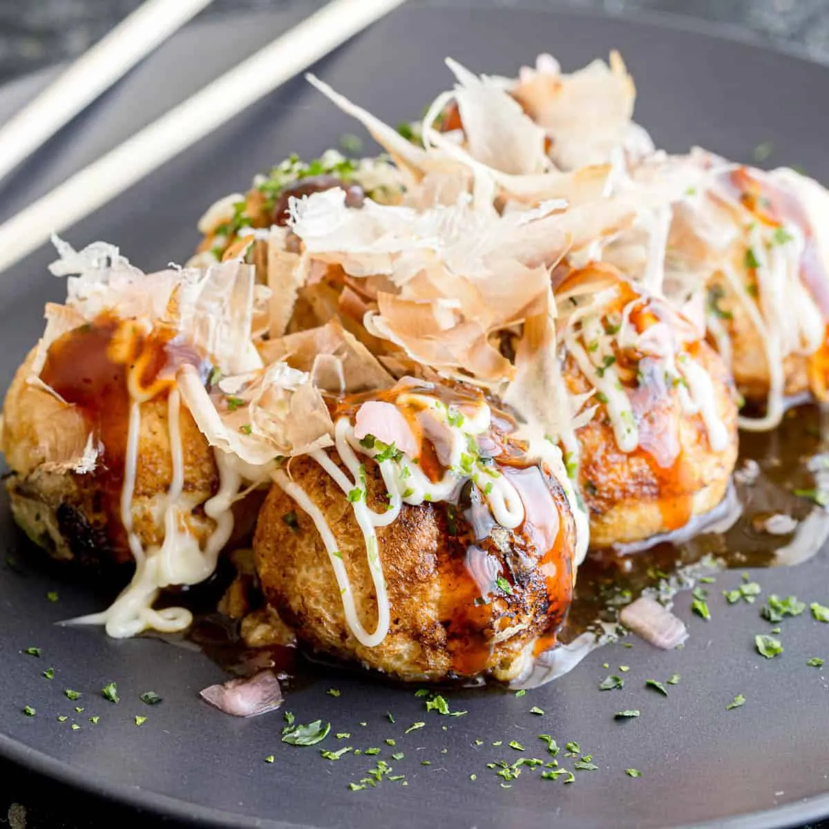 Easy Takoyaki - Japanese Octopus Balls