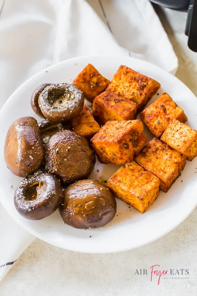 Air Fryer Smoky Tofu