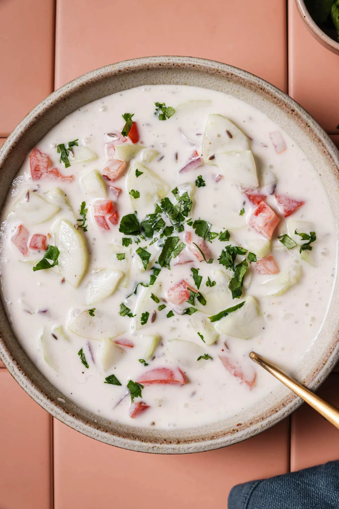 Easy Vegetable Raita Recipe