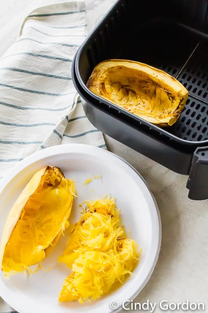 Air Fryer Spaghetti Squash