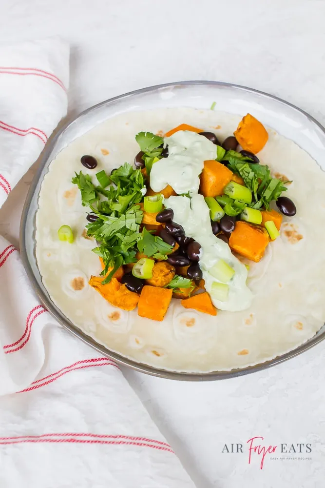 Air Fryer Sweet Potato Tacos