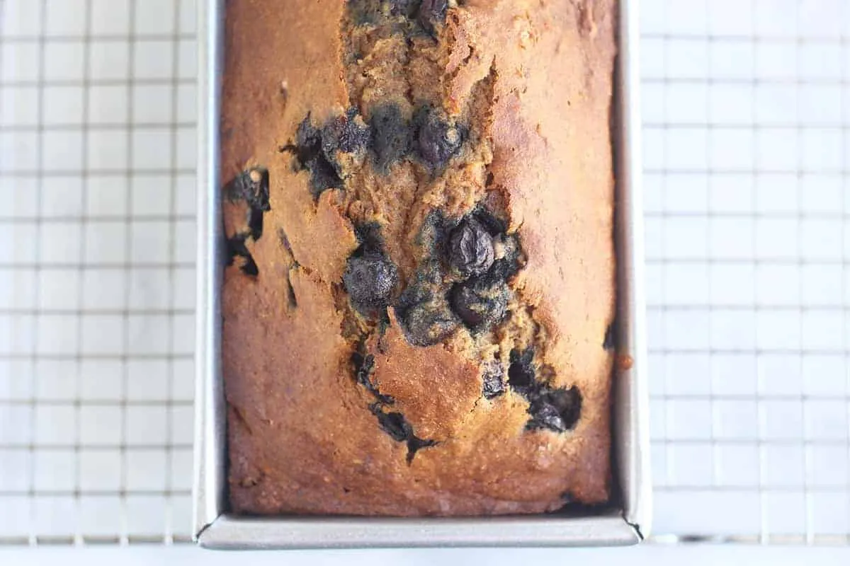 Favorite Blueberry Banana Bread