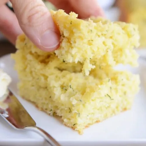 Fluffy Zucchini Cornbread