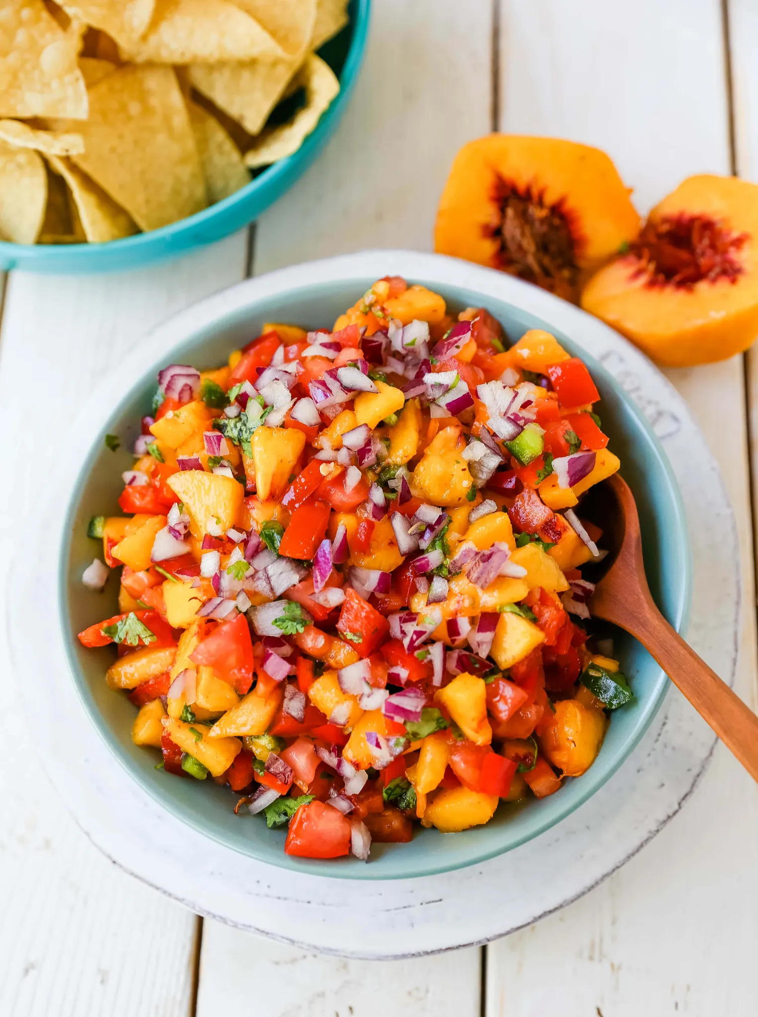 Fresh Peach Salsa