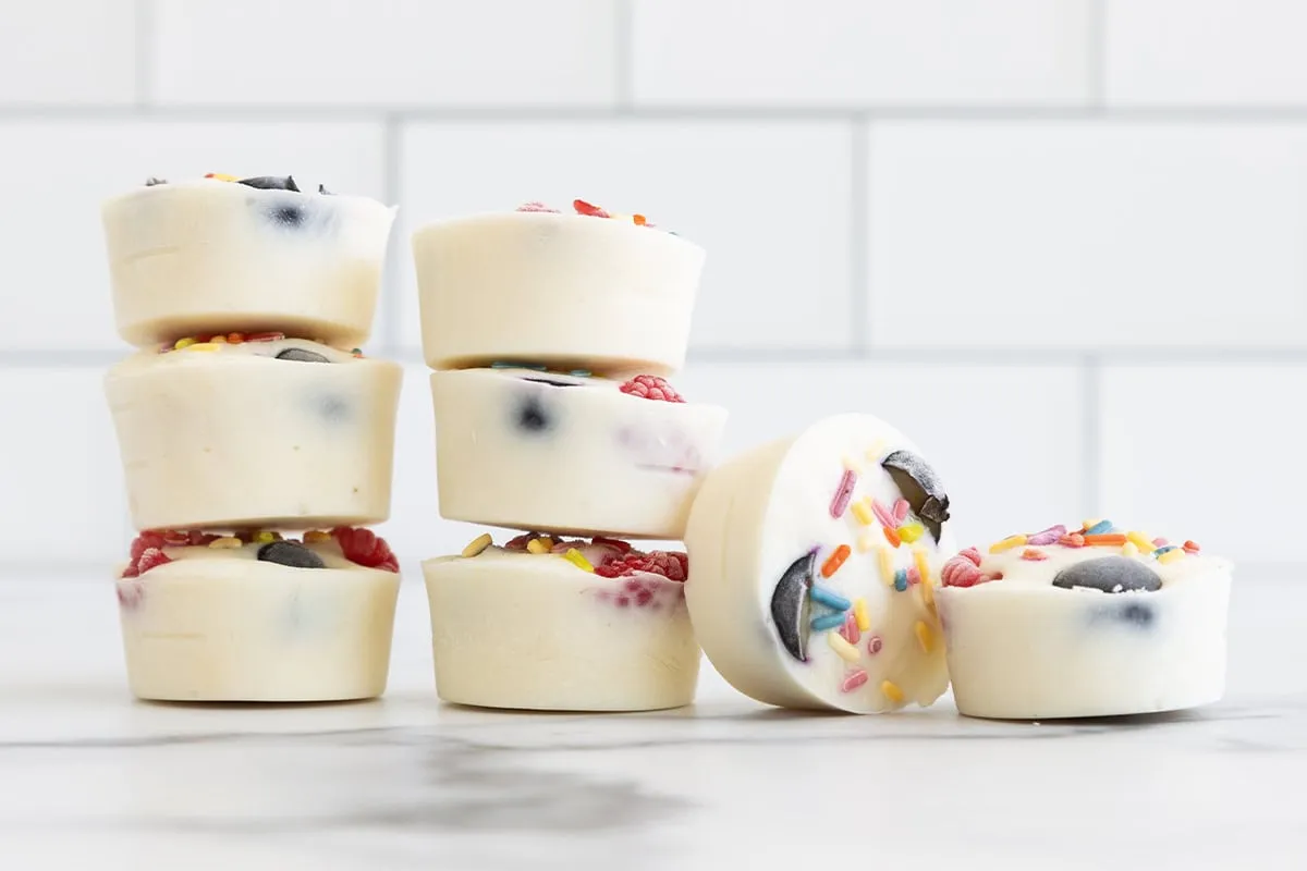 Frozen Yogurt Bites