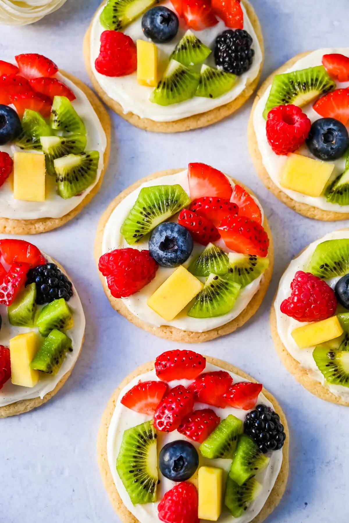 Fruit Pizza Cookies