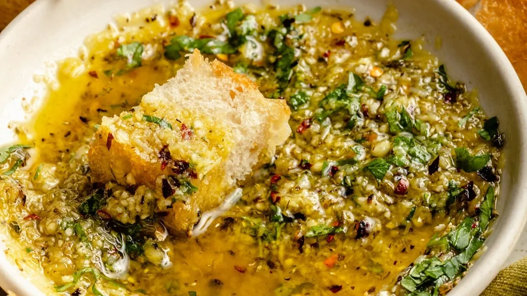 Garlic Olive Oil Dip