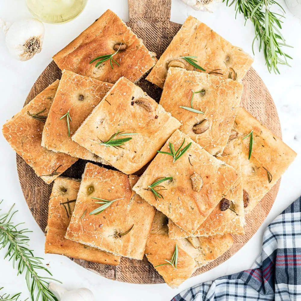 Garlic Rosemary Focaccia