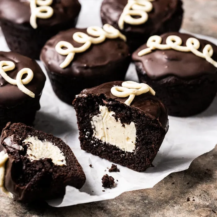Gluten Free & Keto Hostess Cupcakes