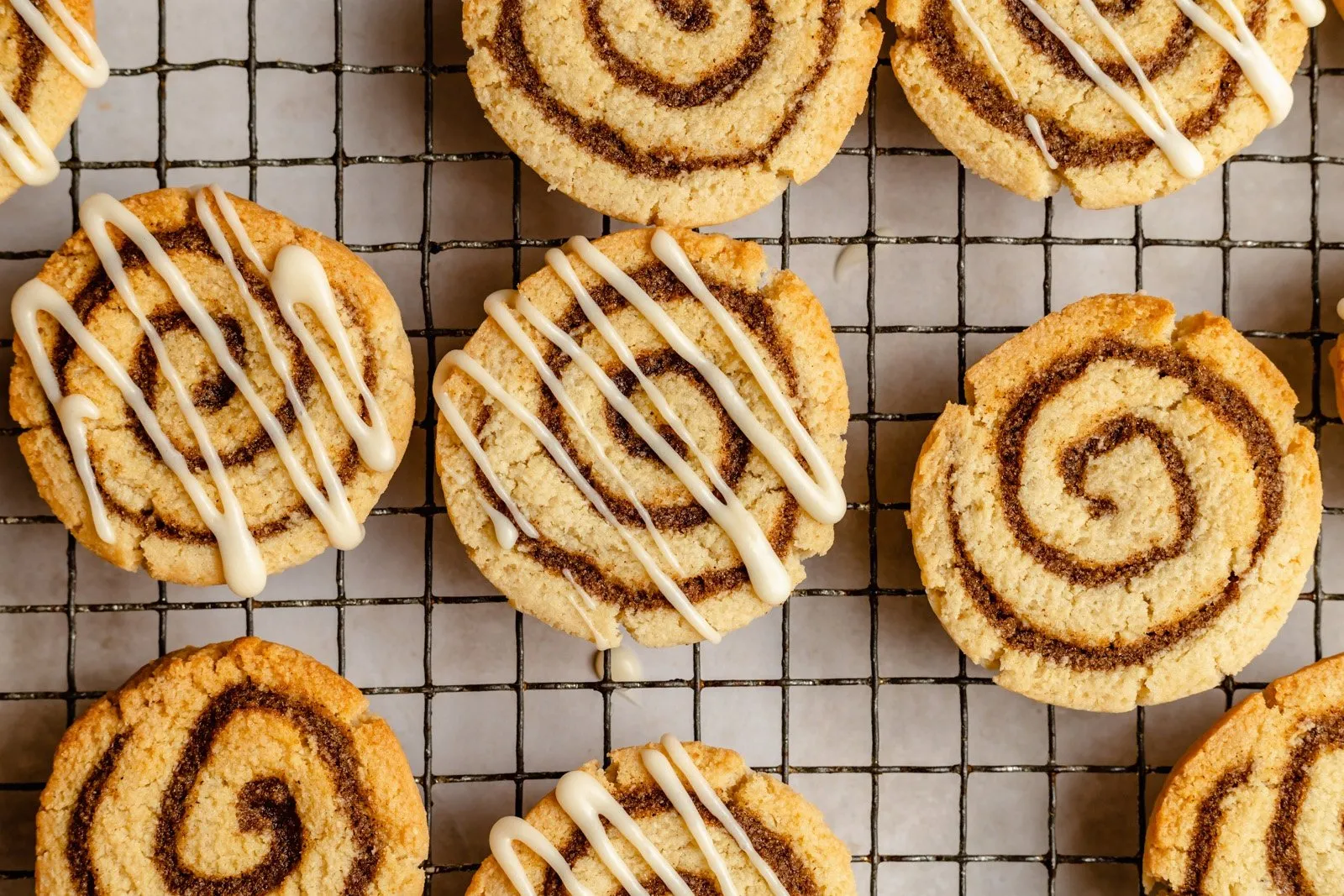 Grain Free Cinnamon Roll Cookies