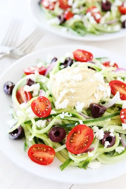 Greek Cucumber Noodles