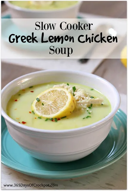 Greek Lemon Chicken Soup