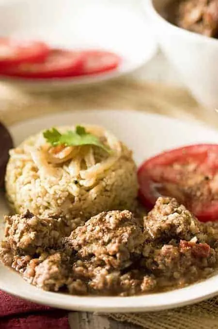 Greek Meatballs and Tomato Sauce