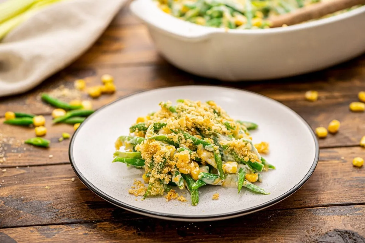 Green Bean Corn Casserole