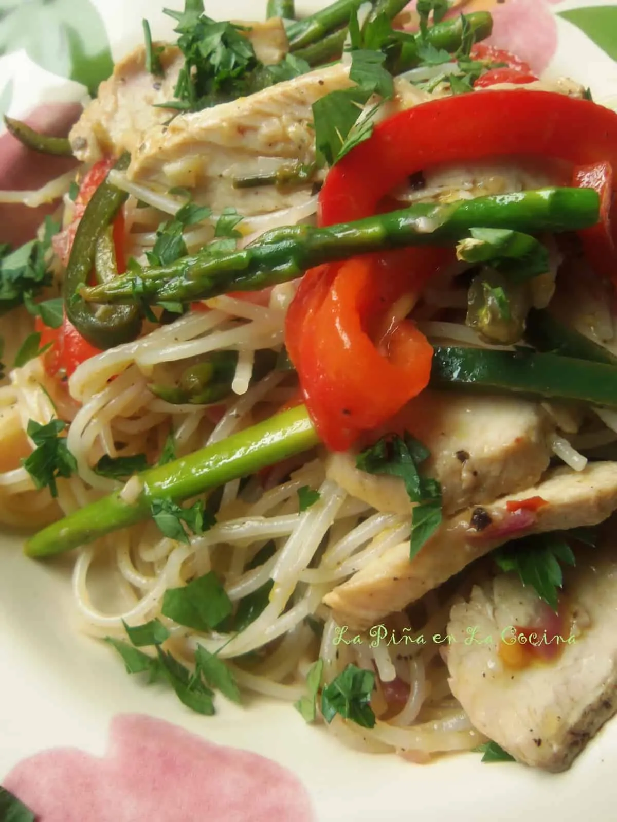 Grilled Chicken Noodle Bowl