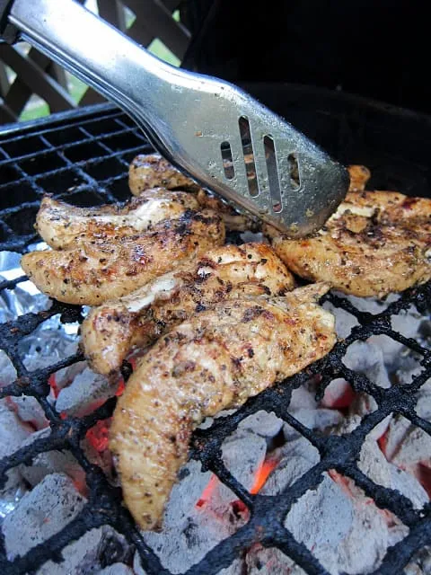 Grilled Italian Chicken Tenders