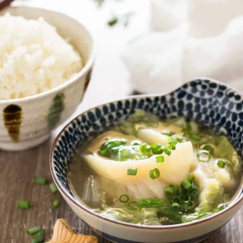 Gyoza Soup 餃子スープ