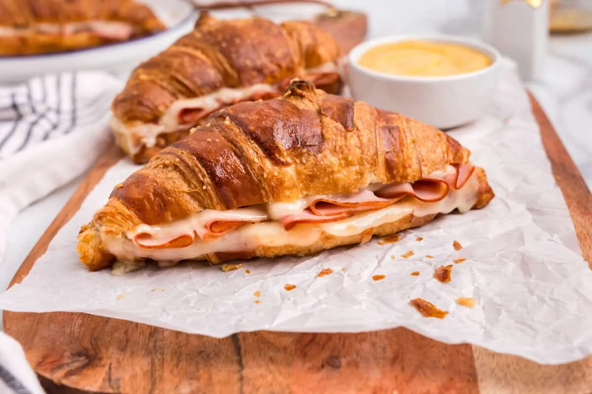 Ham and Cheese Croissants