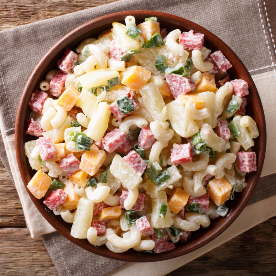 Hawaiian Mac Salad | Instant Pot Macaroni Salad Recipe