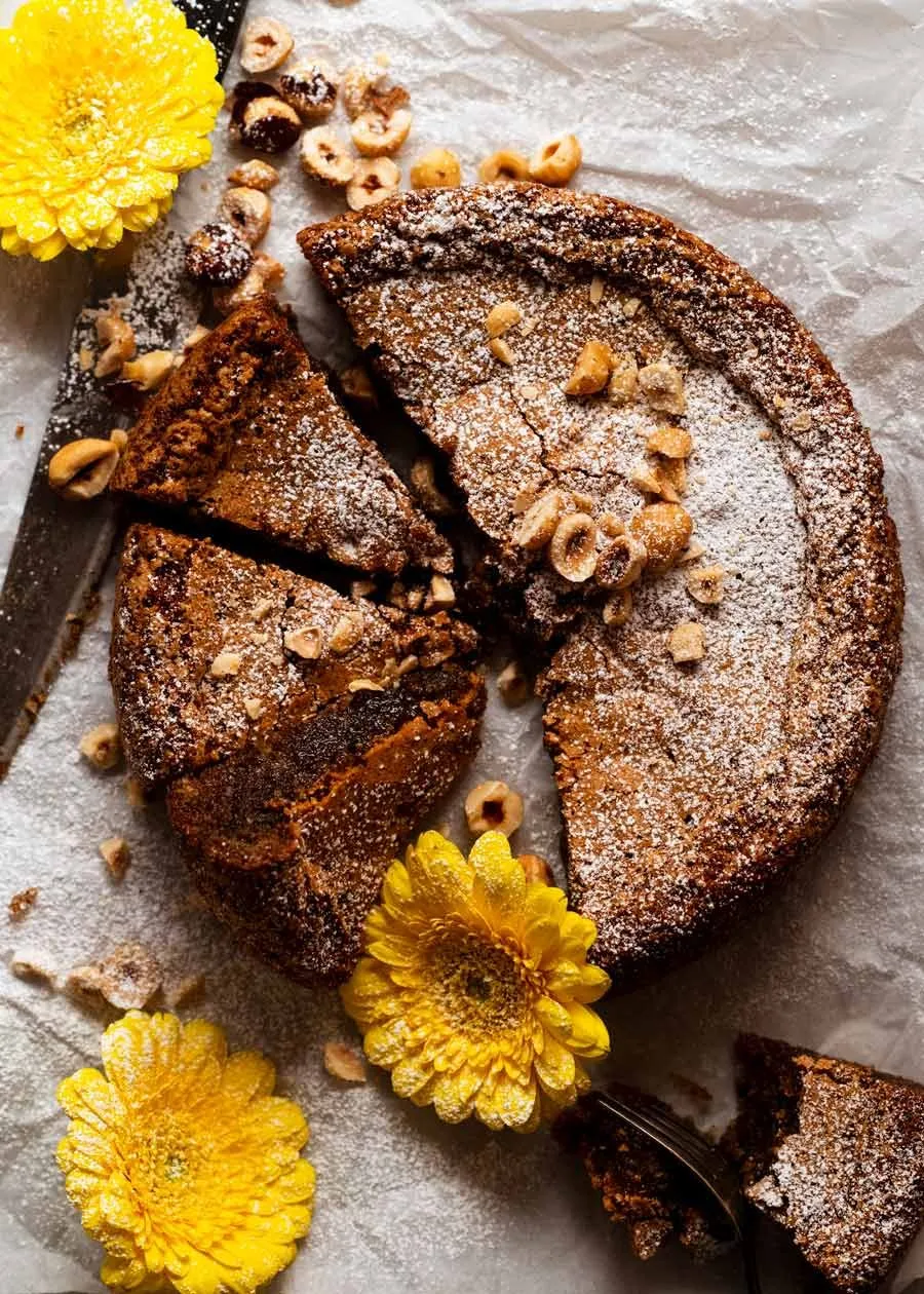 Hazelnut Olive Oil Cake