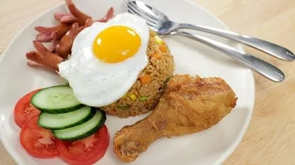 American Fried Rice ข้าวผัดอเมริกัน
