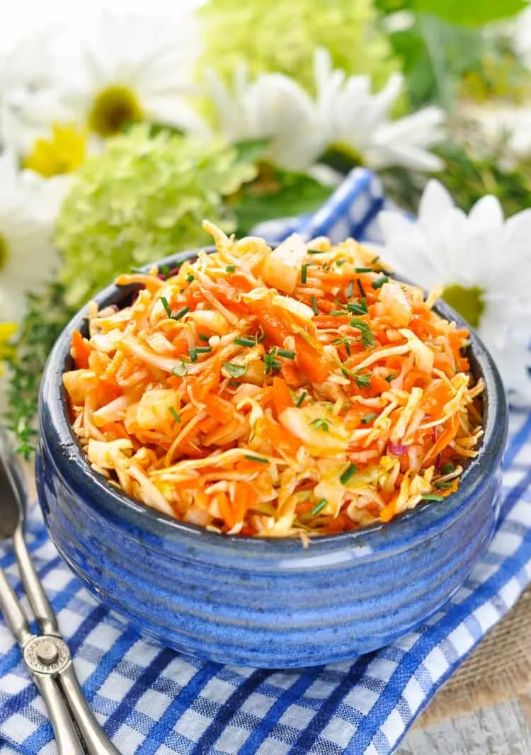 Amish Sweet and Sour Coleslaw