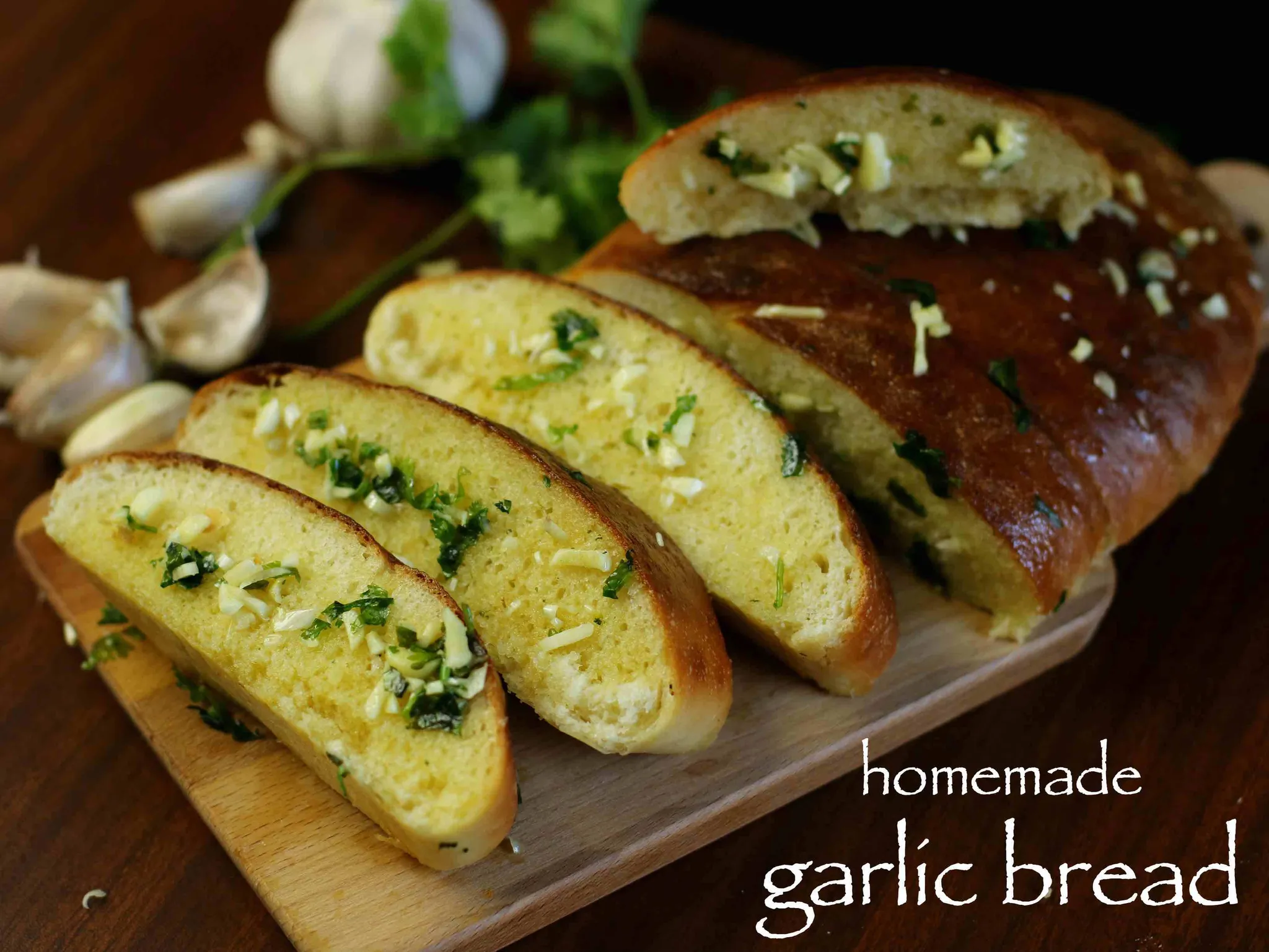 homemade garlic bread recipe | simple & easy garlic bread recipe 1