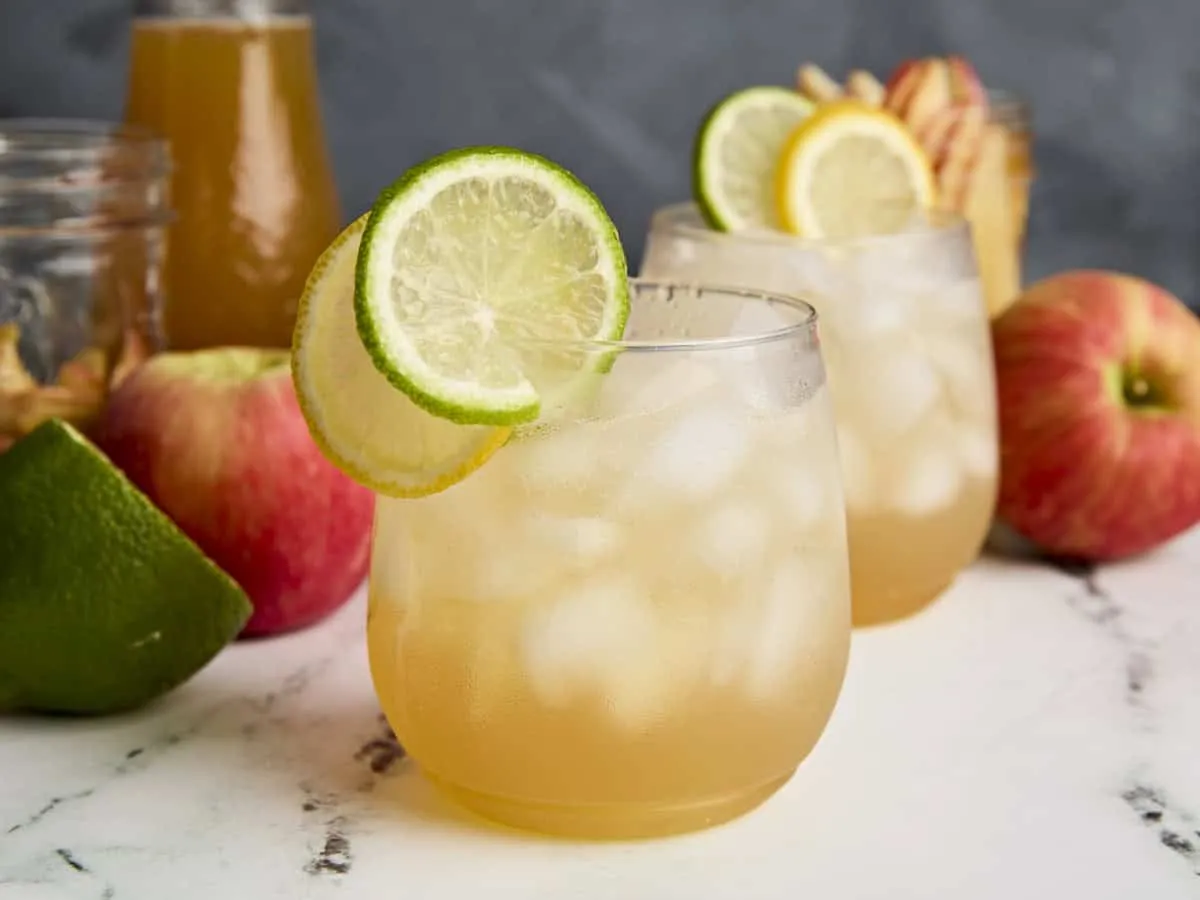 Apple Cider Shrub Mocktail Recipe