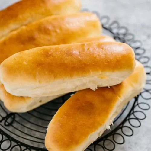 Hot Dog Buns with Japanese Milk Bread コッペパン