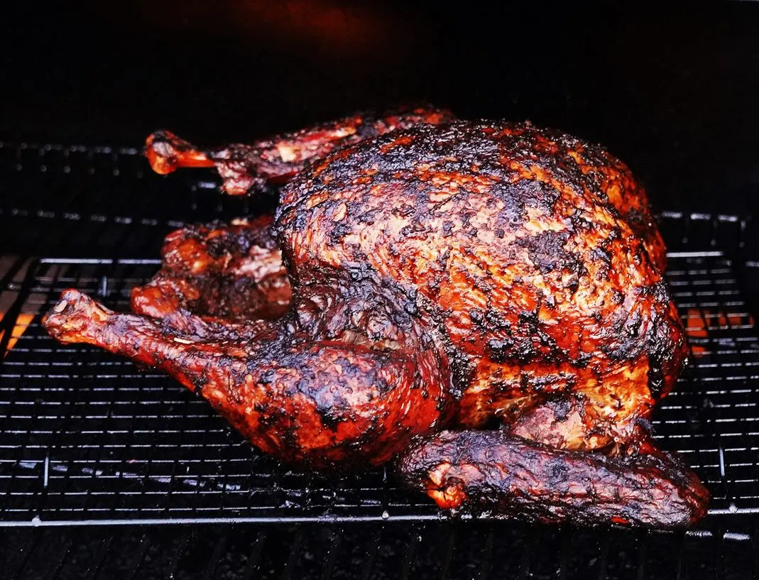 Incredible Smoked Jerk Turkey