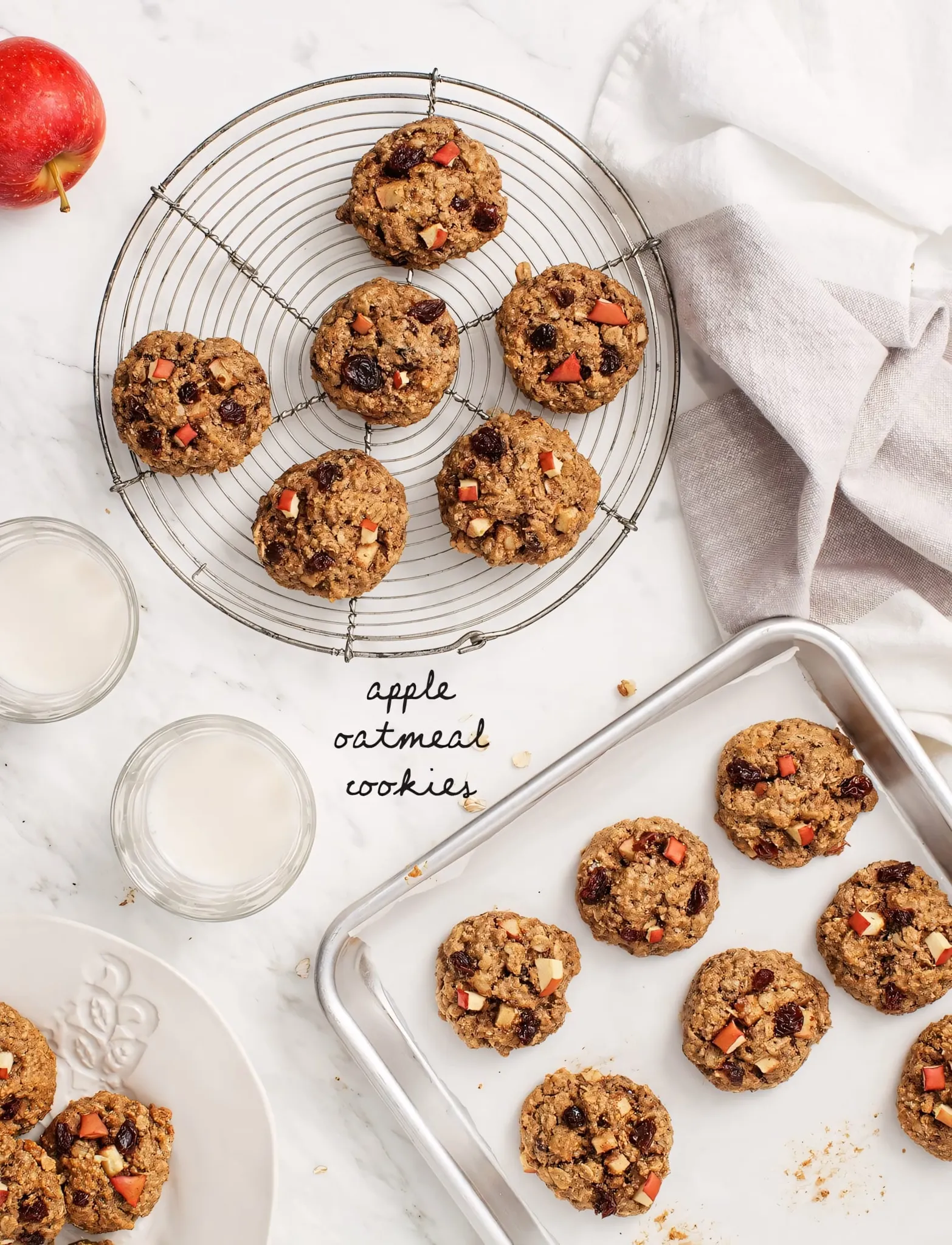 Apple Oatmeal Cookies