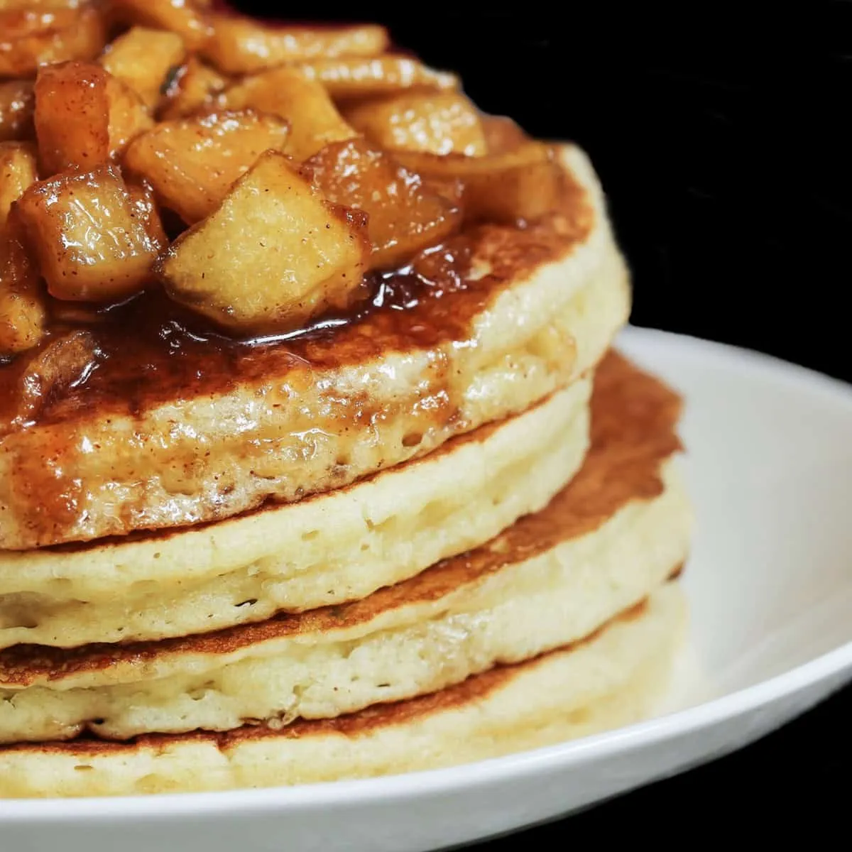 Apple Pie Pancakes | Pancakes With Apple Pie Filling