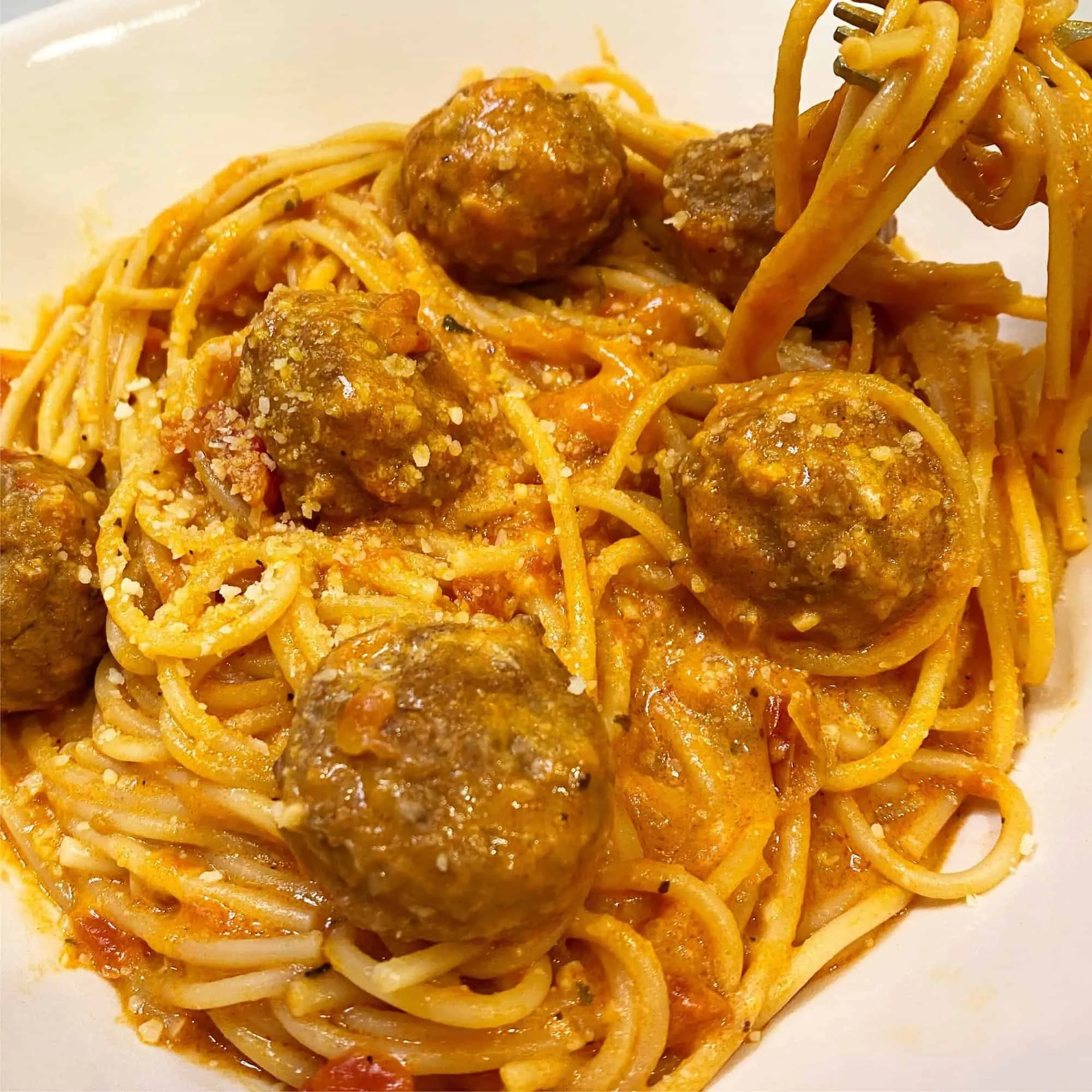Instant Pot Spaghetti & Meatballs