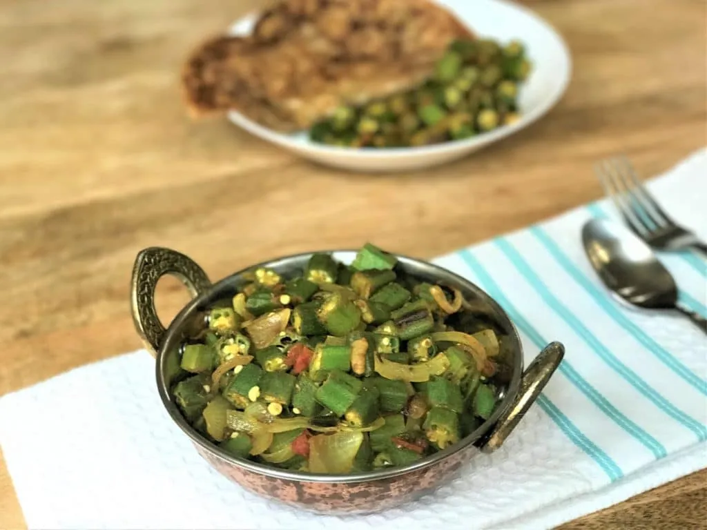 Instant Pot Bhindi Masala / Okra Stir Fry