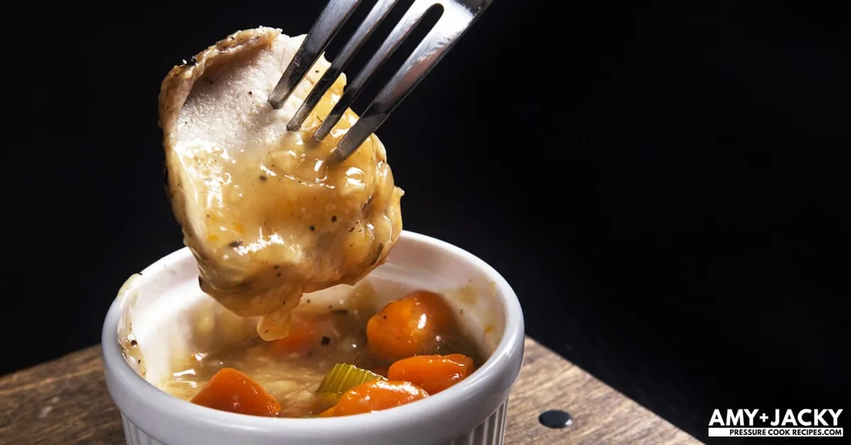 Instant Pot Chicken and Garlic Gravy