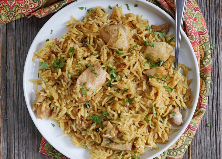 Instant Pot Chicken Pulao Recipe