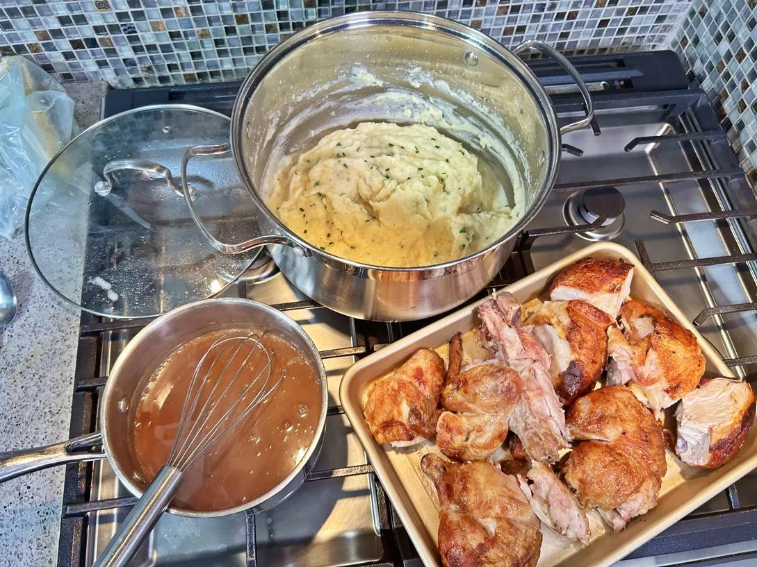 Apple Thyme Mashed Potatoes