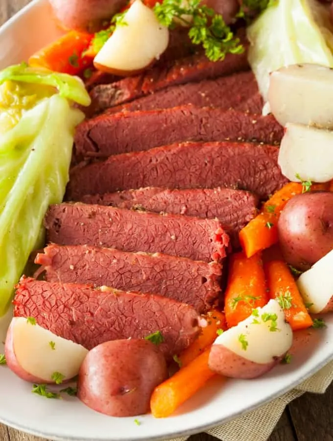 Instant Pot Corned Beef and Cabbage
