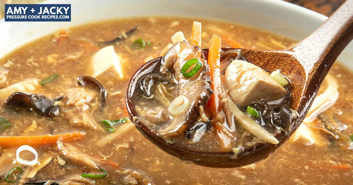Instant Pot Hot and Sour Soup