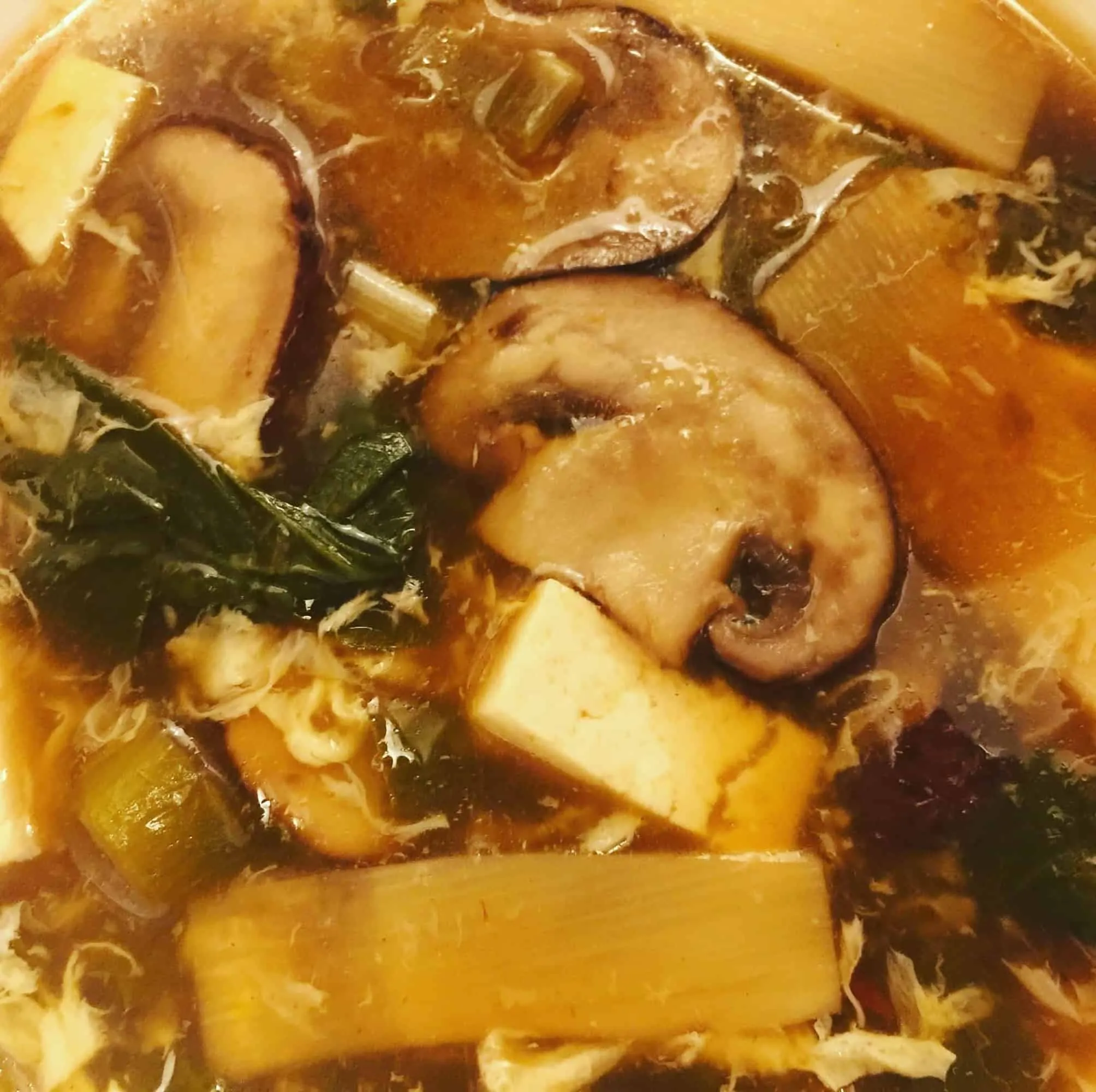 Instant Pot Hot & Sour Soup