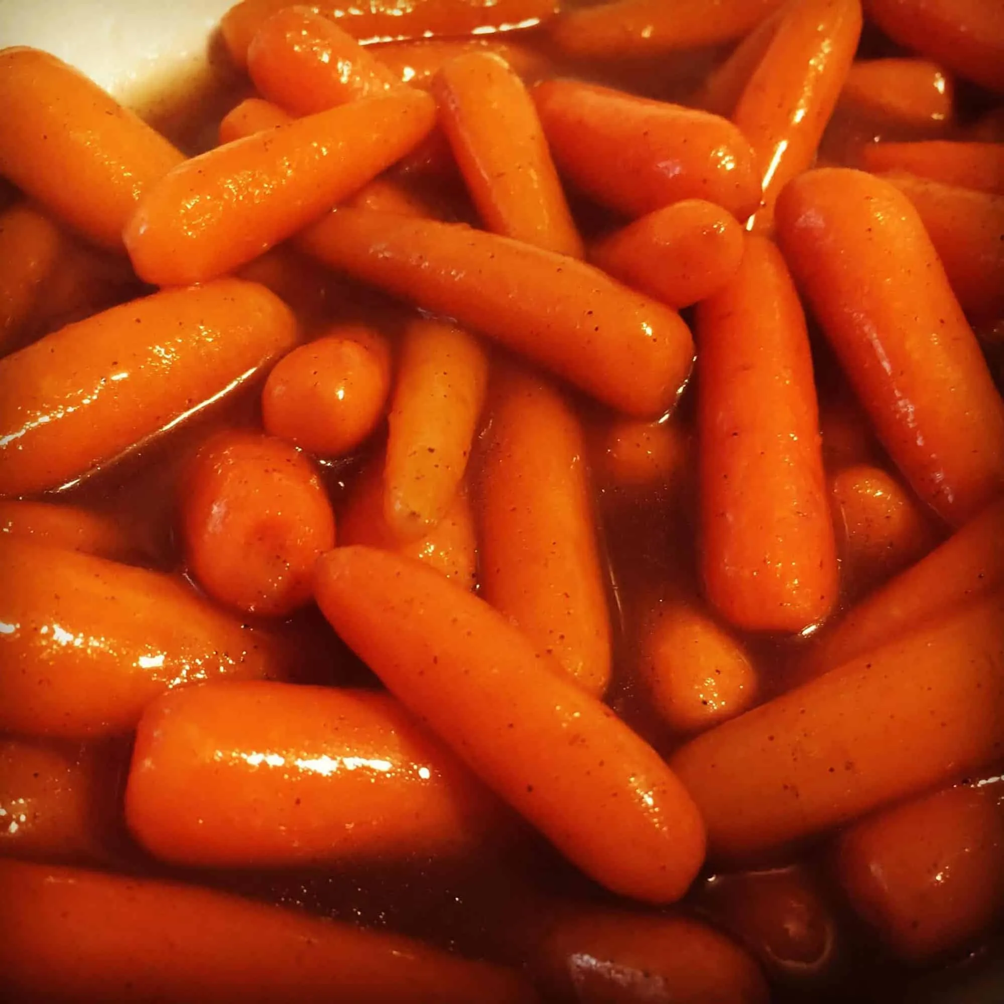 Instant Pot Maple Glazed Baby Carrots