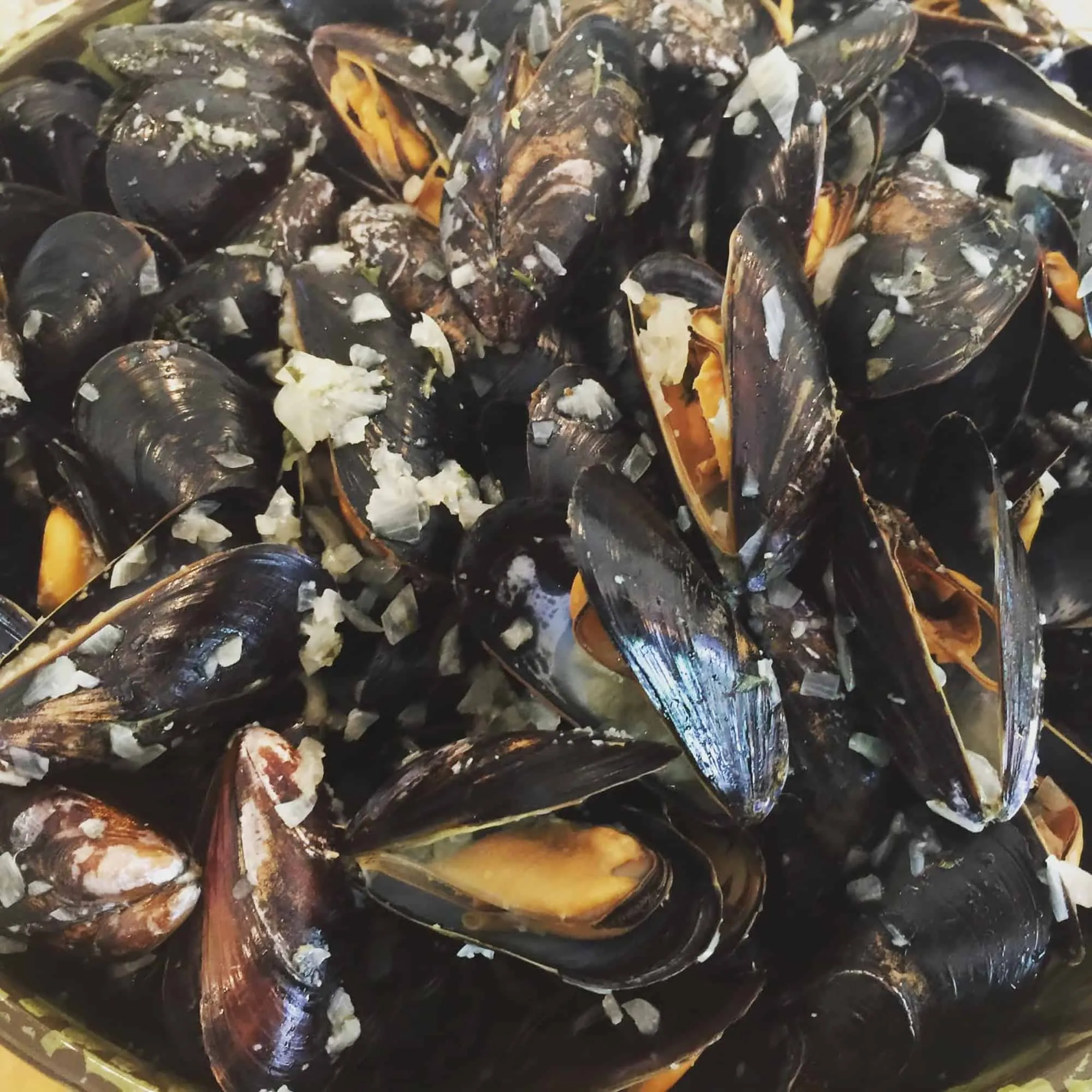 Instant Pot Mussels Mariniere