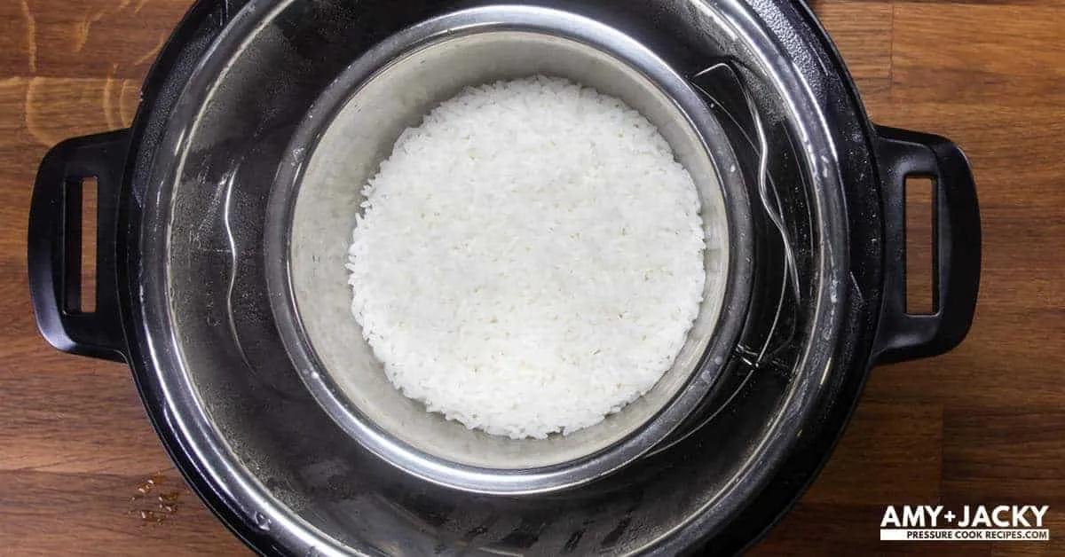 Instant Pot Pot in Pot Rice