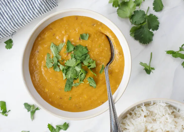 Instant Pot Red Lentil Dal