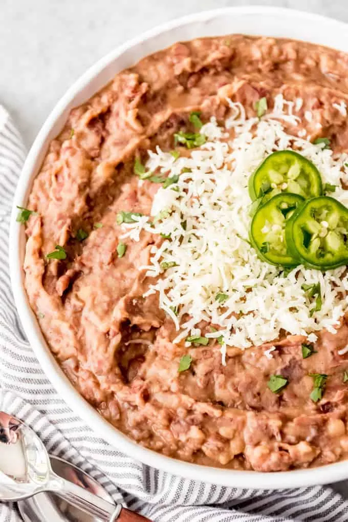 Instant Pot Refried Beans
