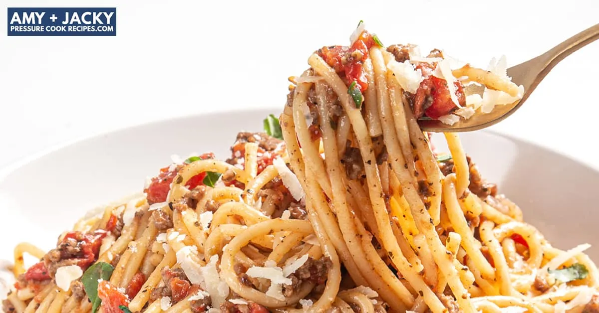 Instant Pot Spaghetti