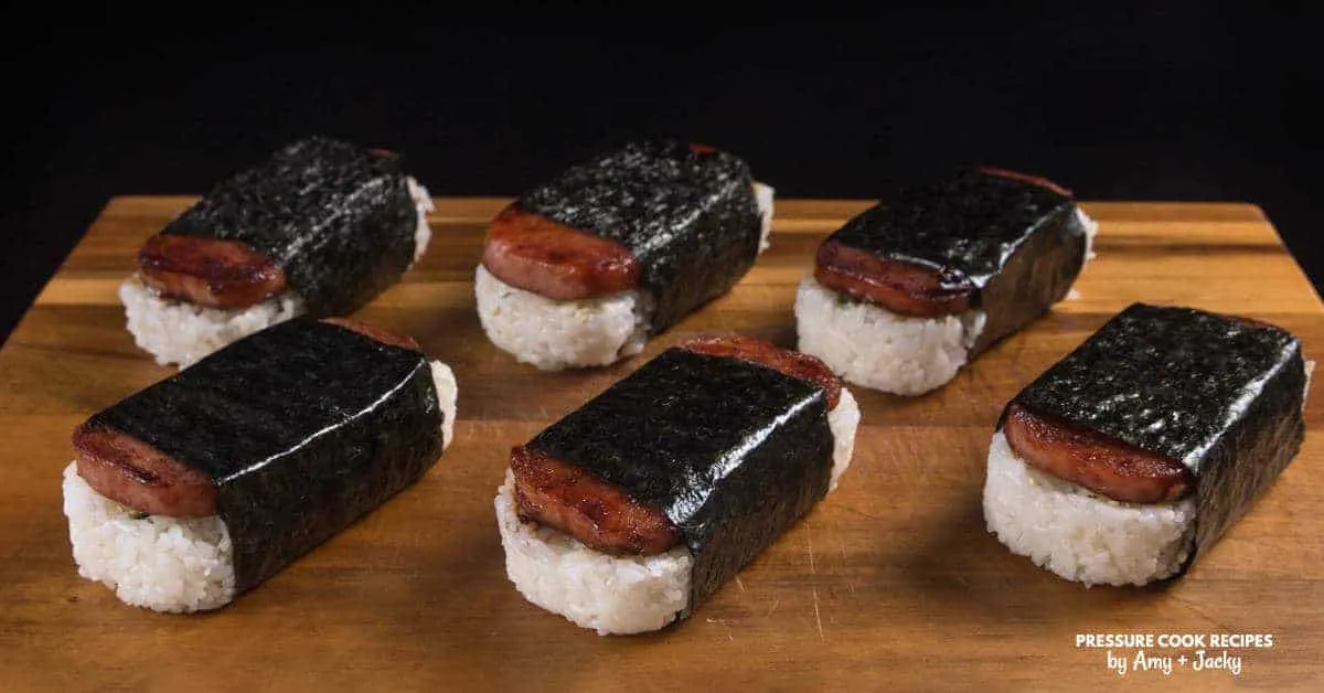 Instant Pot Spam Musubi