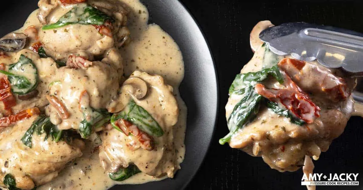 Instant Pot Tuscan Chicken