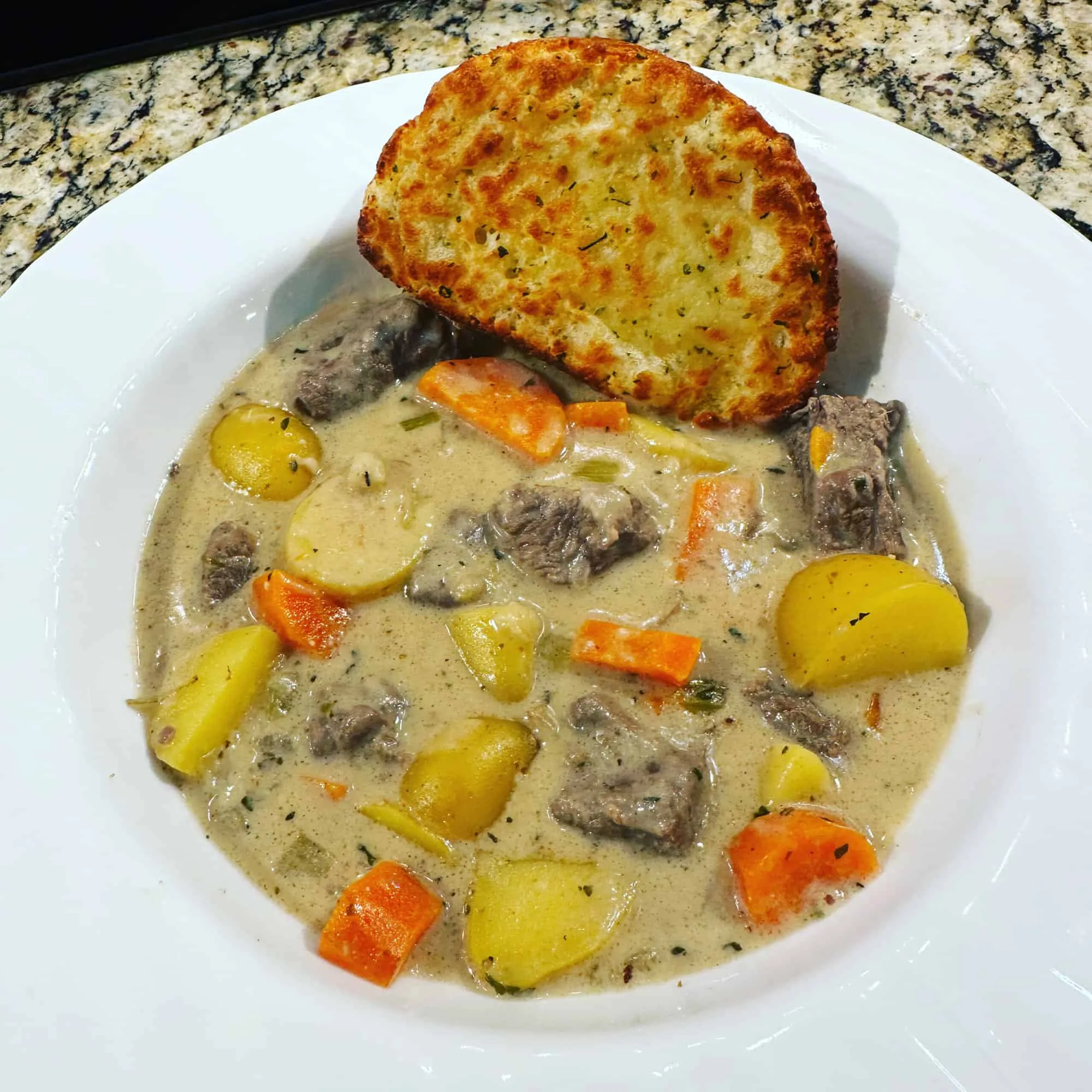 Instant Pot White Beef Stew